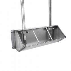 Cazoleta destete inox L360 3 bocas con brida (sin tubo ni chupete)