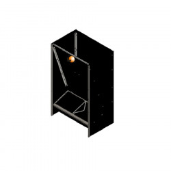 Tolva FM 1ª edad polietileno 2 bocas