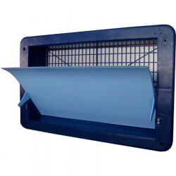 Ventana entrada de aire V-60 para mecanización (hueco interior: 595x356)