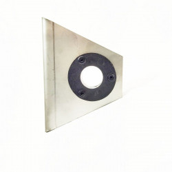 Soporte inox fijo para tubo 3/4"