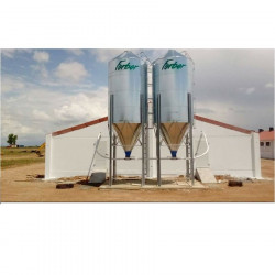 Silo liso de 2,55 m. de 10 m3 6.5000 kg aprox