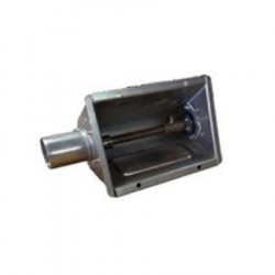 Cajetín inox 60mm 1 salida sin regulación