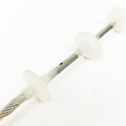 Cable arrastre galv. para tubo diámetro 38 (fk)