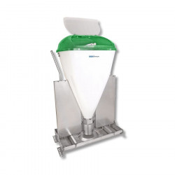 Tolva Porinox destete doble inox EVO-800D