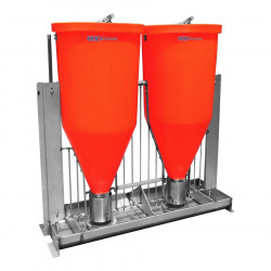 Tolva Porinox doble inox B2

