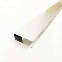 Guía canor aluminio m/l (para ventana policarbonato)