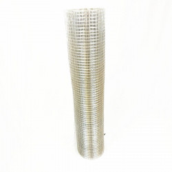 Malla elect. Inox 16x16x0,9 MM 25x1 mts.