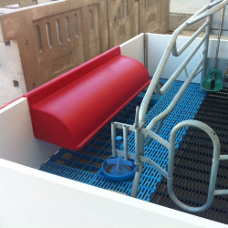 Nidera para lechones individual low roja