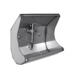 Cazoleta engorde inox A-26 plus 250 con brida (sin tubo ni chupete)