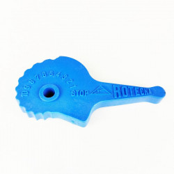 Maneta regulación azul tolva Rotecna