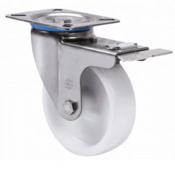 Rueda gir 10zvlifd100-pol inox freno