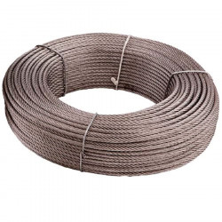 Cable/sirga inox. 5 mm (7x19+0) m/l