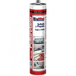 Masilla pu negro 300ml bigmat