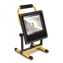 Proyector led negro 10W 3,7V recargable