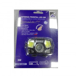 Linterna frontal led recargable 5W
