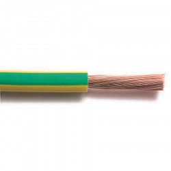 Manguera H07V-K 6 R50 amarillo/verde