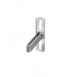 Escuadra inox pared 250mm para abarcón 