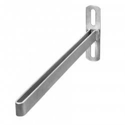 Escuadra inox pared 500mm para abarcón
