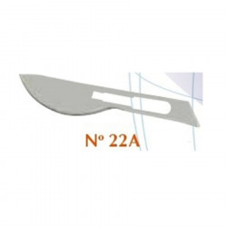 Hoja para bisturí nº 22A (100 udad)