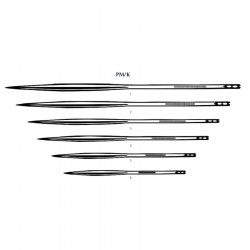 Agujas de sutura PM/K Nº3 (12 uds)