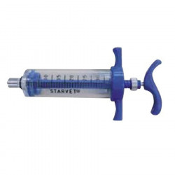 Jeringa starvet c/regulador plástico - 30 cc