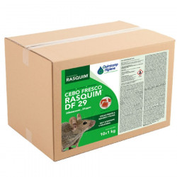 Raticida cebo fresco rasquim rojo DF29 - bolsa de 1 kg