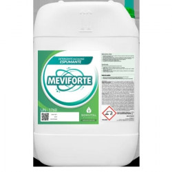 Detergente alcalino espumante meviforte plus 25kg