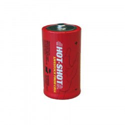 Pila alcalina LR14 1,5V para hot shot rojo