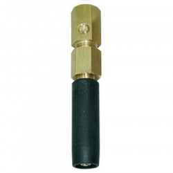 Válvula latón 1/2"-H con regulador de caudal M-Z