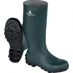 Bota de seguridad pvc bronze verde nº44