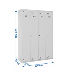 Taquilla simonlocker single 4/4 300