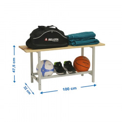 Banco de vestuario simonlocker wood bench 1000