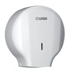 Dispensador pared secamanos losdi elegance abs blanco