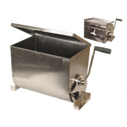 Mezcladora amasadora manual inox 32L