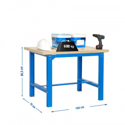 Mesa de trabajo simonwork BT6 plywood 1500