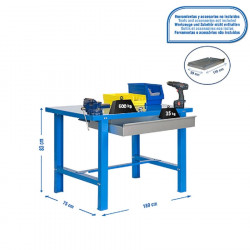 Mesa de trabajo simonwork BT6 metal box 1800