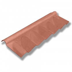 Caballete articulado ventilado inferior rústica rojo