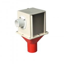 Unidad de control plástico 90 apertura lateral con paro de seguridad