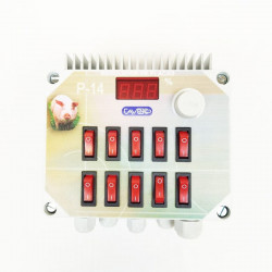 Regulador para 10 placas con interruptor individual (CAV)