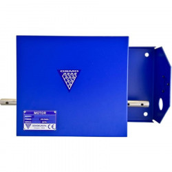 Motor elevador 900 Kg. 24 V.C.C. / 1 R.P.M. 2 ejes para tubo