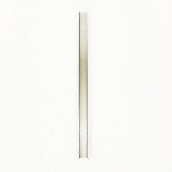 U-2 inox 700x35 con 2 agujeros centrados (POR)