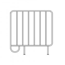 Semibox 20/16 1020x1000mm hierro macizo