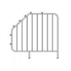 Semibox 20/14 1000x1000mm hierro macizo