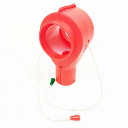 Boca caída/"T" con cuerdas diámetro 75 (tubo bajante de 63MM)- Outlet (VENDIDO-NO DISPONIBLE)