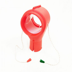 Boca caída/"T" con cuerdas diámetro 90 (tubo bajante de 75MM)- Outlet