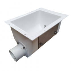 Cajetín plástico 60mm 1 salida sin regulación (eur)
