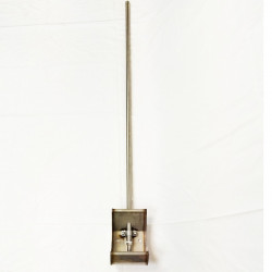 Bebedero cazoleta destete inox con chupete y tubo de 0,75mts
