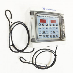 Caja control ventanas OCV2 220 V.C.A. Y 12 V.C.C. 2 motores MULTIPROGRAMA (incluye 2 sondas)