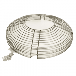 Rejilla protección ventilador pared