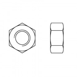 Tuerca inox (A2 - DIN934)
